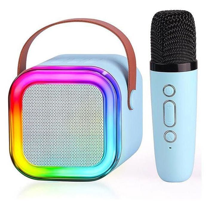 Colorful Haut-parleur Bluetooth avec microphone pour enfants, prend en charge plusieurs modes d'entrée, 2 haut-parleurs, K12.