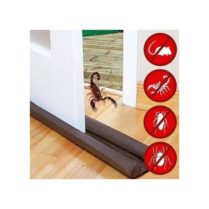 Isolant Bas de Porte et Fenêtre Double Isolation Stop le Froid et Poussière
