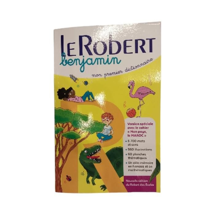 LE ROBERT BENJAMIN SPECIAL MAROC NOUVELLE EDITION