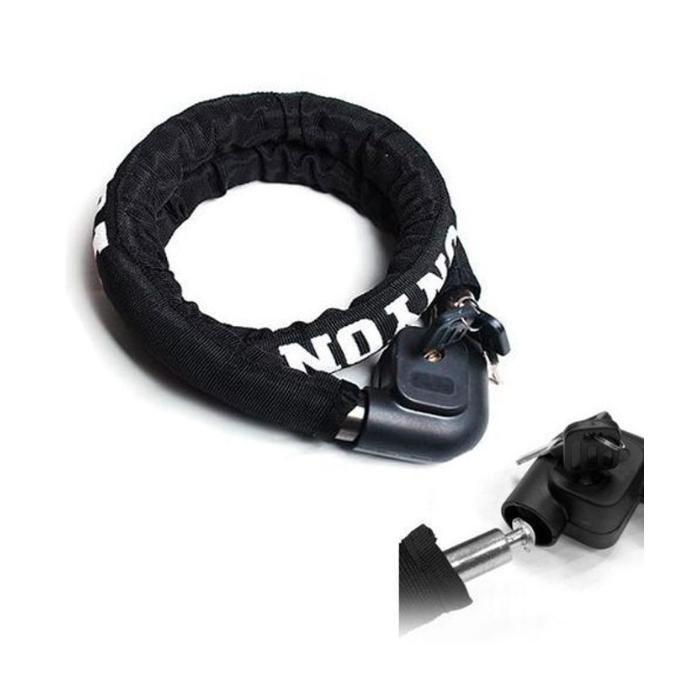 Cadenas antivol TONYON Câble de sécurité pour moto & vélo 120CM Serrure de moto