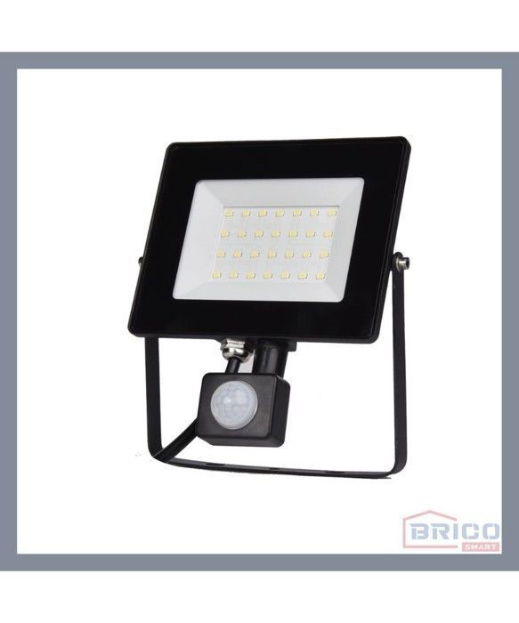 PROJECTEUR LED A/DETECTEUR 20W 6500K FERRI