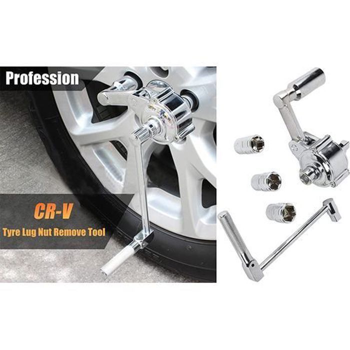 Kit de démontage d'écrou de pneu pour camions et voitures