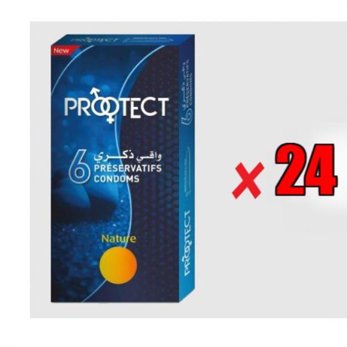 Protect LOT DE 24 BOITES * 6 PRÉSERVATIFS