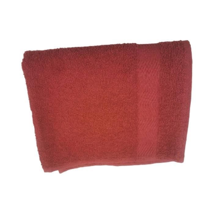 Serviette de toilette - Iness - 40x70 cm - 400 GSM - Couleur Aléatoire