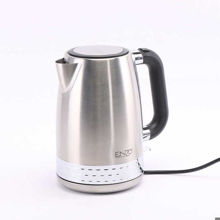 Bouilloire Électrique - ENZO - ITA-20009 - 1,7 L - 2200W - Acier Inoxydable