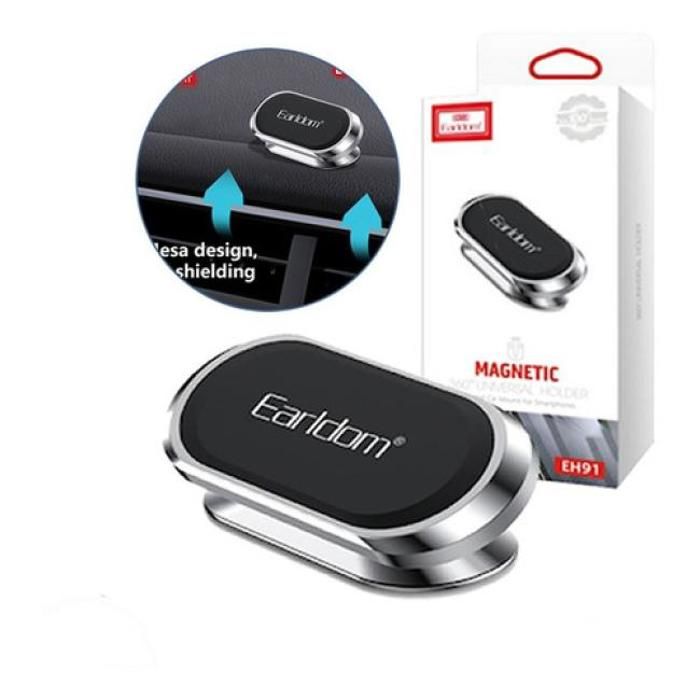 Earldom Support de telephone Smartphone portable 360 degrés magnétique Puissant EH91