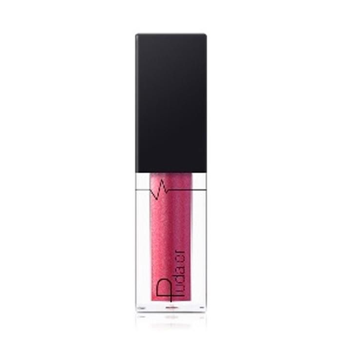 Pudaier Gloss à Lèvres Mat Métallique Nacré Couleur 03 - 3.5ml