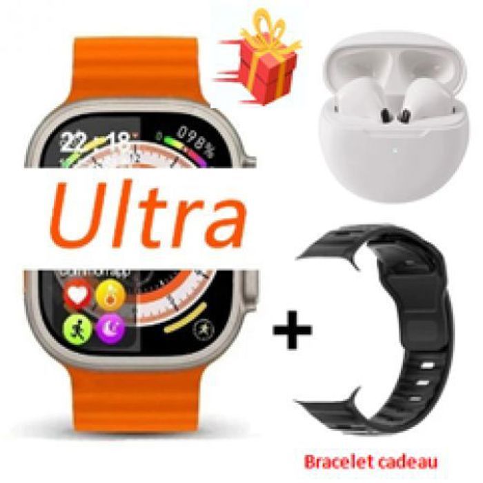 Montre connectée - Ola Esporte - Series 8 Ultra - Bluetooth - Étanche IP67 - Multisport