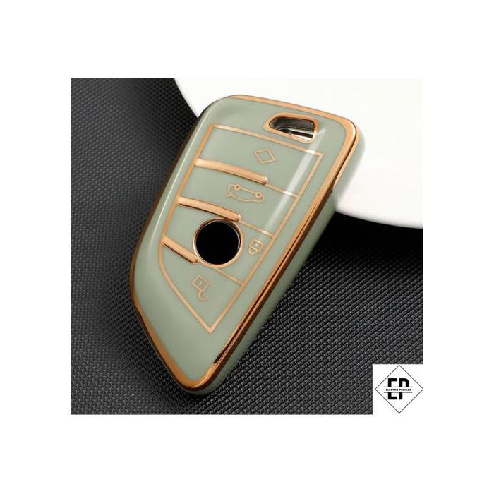 Coque de Clé de voiture en TPU Pour BMW  Série 1/3/5/6/7 X1 X3 X5 X6 X7 ,