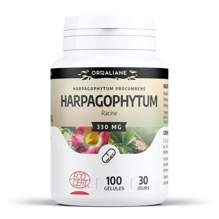 Harpagophytum bio - 100 gélules à 330 mg