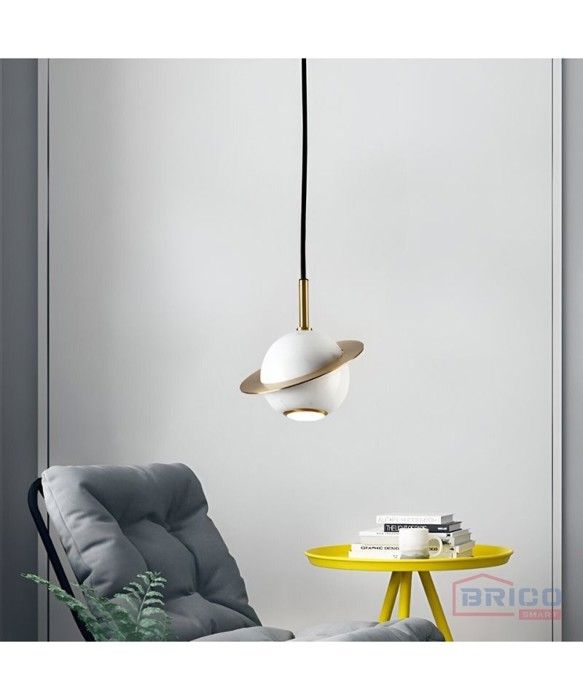 Suspension luminaire  Tromso - 18Cm-blanc