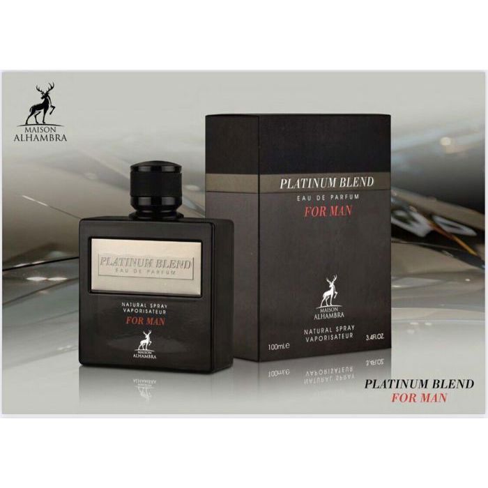 Parfum - Maison Alhambra - Platinum Blend - 100 ML - Eau de Parfum - Aromatique Épicé