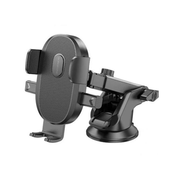 Borofone BH93 Single-button car mount for center console (black)