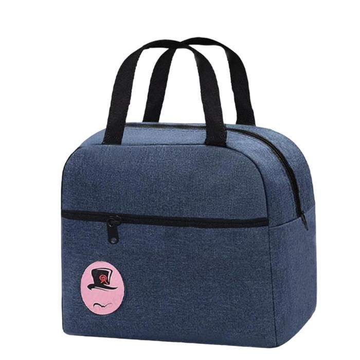 Sac à lunch isolant - Noname - Bleu - 25x28x15 cm - Bandoulière - Multi-usages