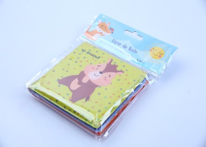 Livre de bain écureuil