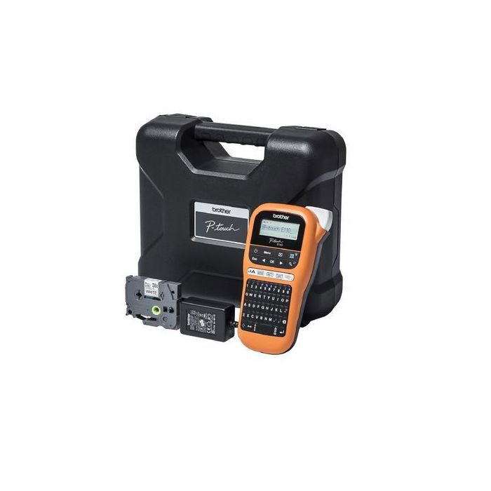 Brother Etiqueteuse Portable complet avec chargeur PT-E110VP