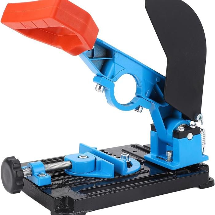 Meuleuse d’angle fixe avec base épaissie et support universel pour un polissage efficace.