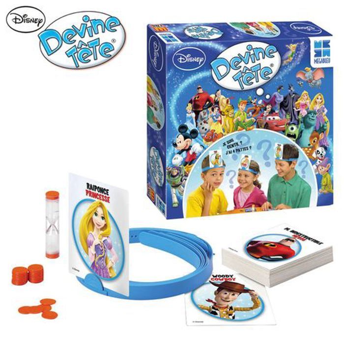 Megableu Devine Tête - Disney - Jeu de société