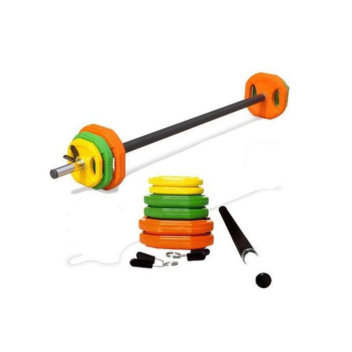 Kit barre bodypump 20kg Ajustable pour Home Gym