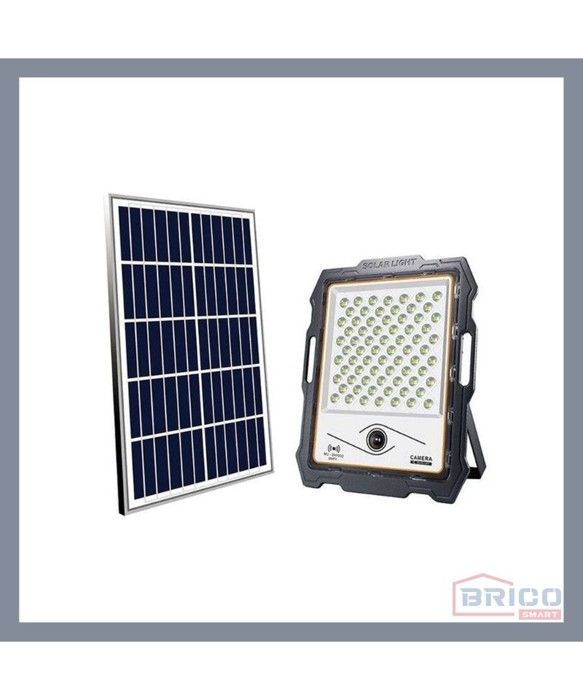 PROJECTEUR SOLAIRE ALASKA 100W 6500K AVEC DETECTEUR + CAMERA