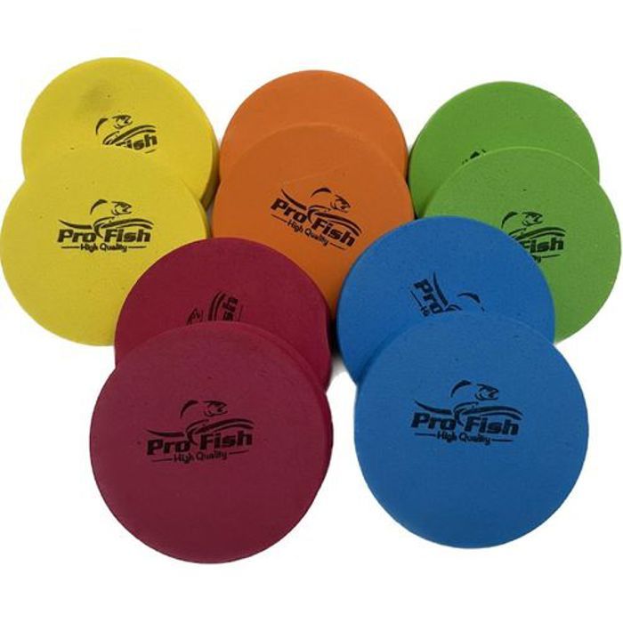 OUTILLAGE PECHE - PROFISH - Planche de ligne de pêche - 10pcs - 8x8cm - Surfcasting