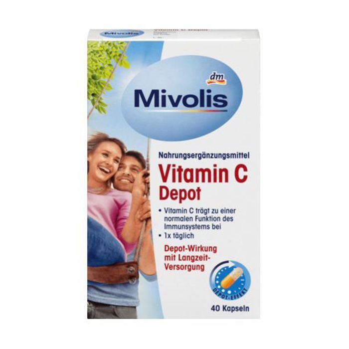 Mivolis Dépôt de Vitamine C - 40 Capsules