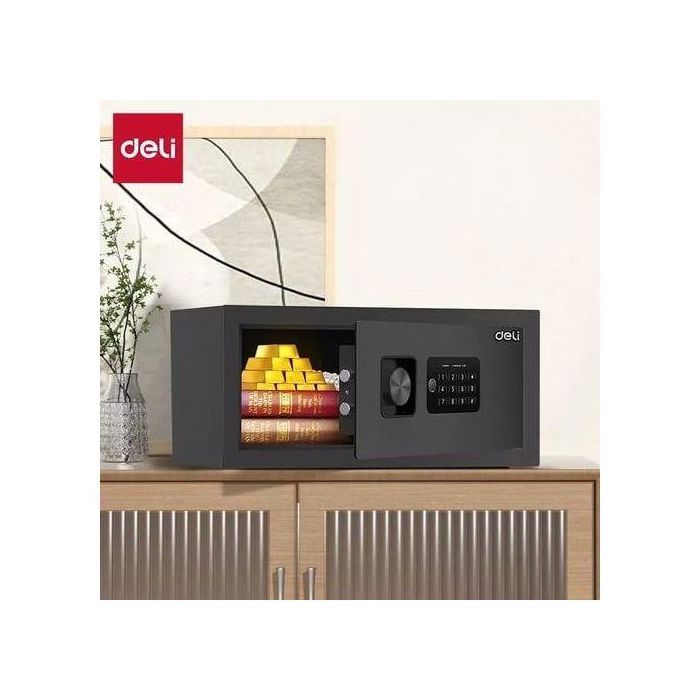 Coffre-fort numérique - DELI - ET531 - 42x37x20 cm - 9,32 kg - Verrouillage avancé