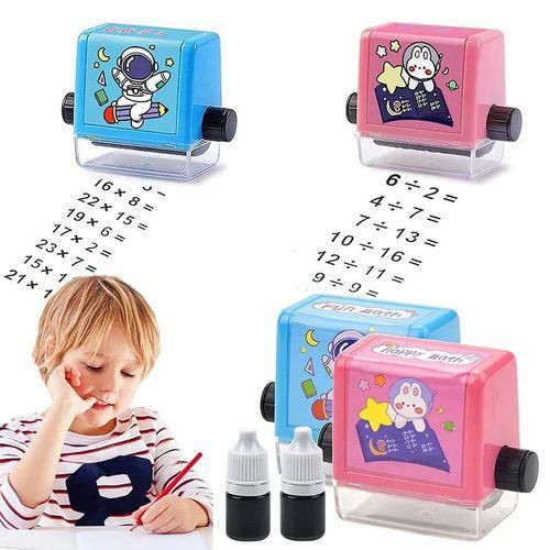 2pcs Papeterie à rouleau pour apprentissage des nombres, Addition, soustraction