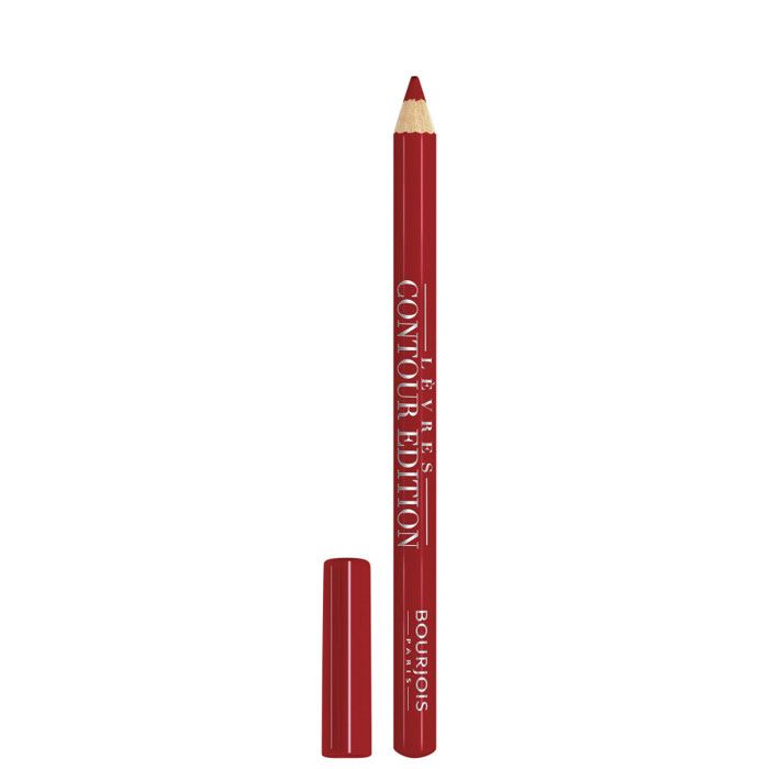 Crayon à lèvres - Bourjois - Contour Edition - Teinte Cherry Boom Boom - Fini satiné - Non waterproof
