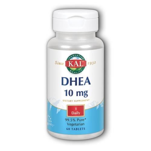 Supplément - Kal DHEA - 60 onglets - 99,5 % pur - Végétarien