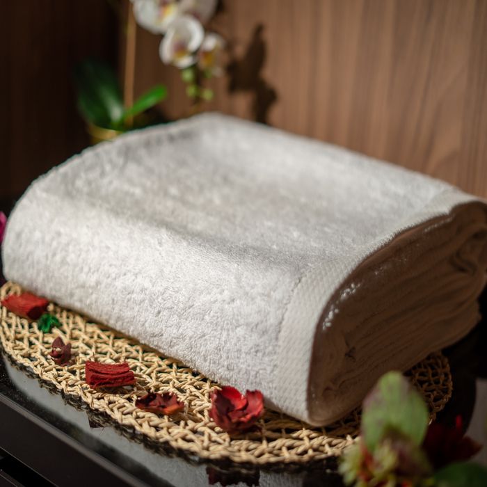 DRAP DE BAIN DAMAS 500G BLANC