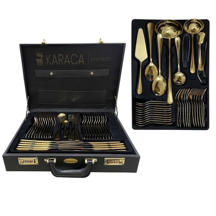 Karaca Home Ménagère 72 pièces GOLD KARACA