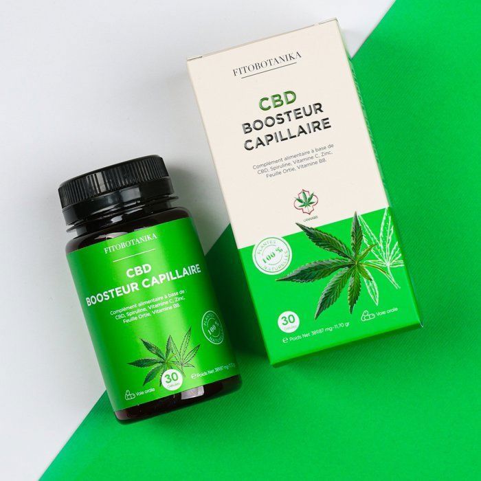 Boosteur Capillaires 30 Gélules CBD - CANNAFLEX