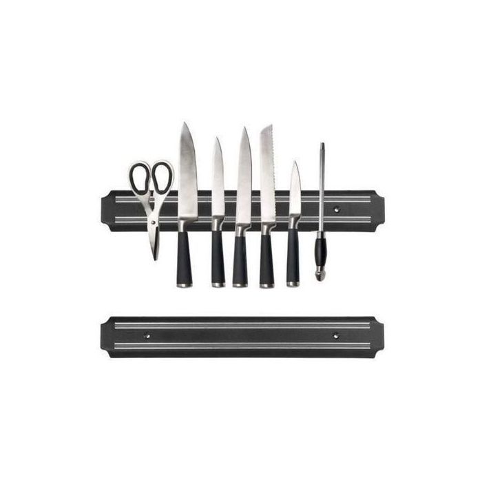 Porte-couteaux magnétique mural, Barre magnétique puissante 33 cm pour un rangement pratique et sécurisé