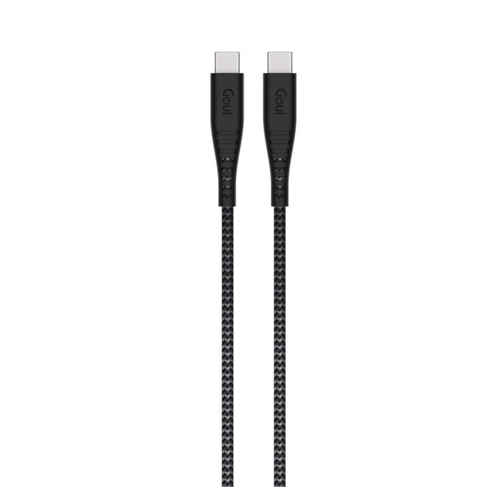 Goui Flex Câble Type C vers Type C (1,5 m) 100W - Noir