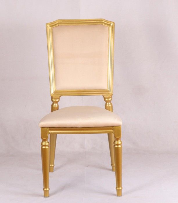 Chaise Aluminium Carre