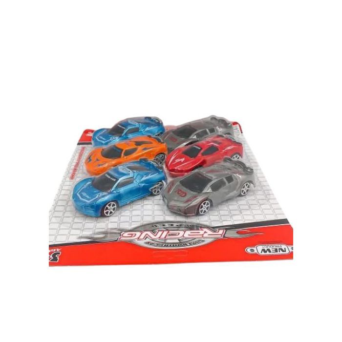 6 voitures de courses jouet pour enfants, meilleur cadeau pour enfant