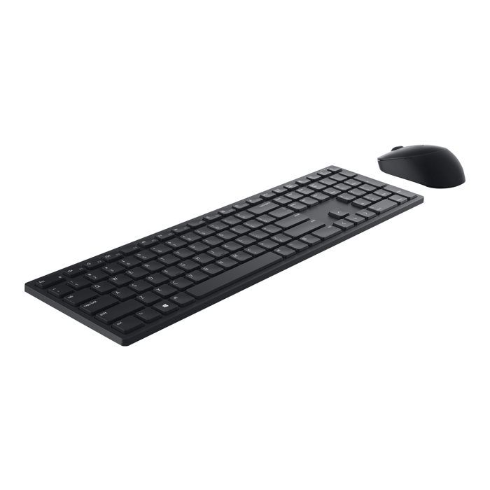 Pack Clavier et Souris - Dell - KM5221W - Sans fil - Noir - Professionnel