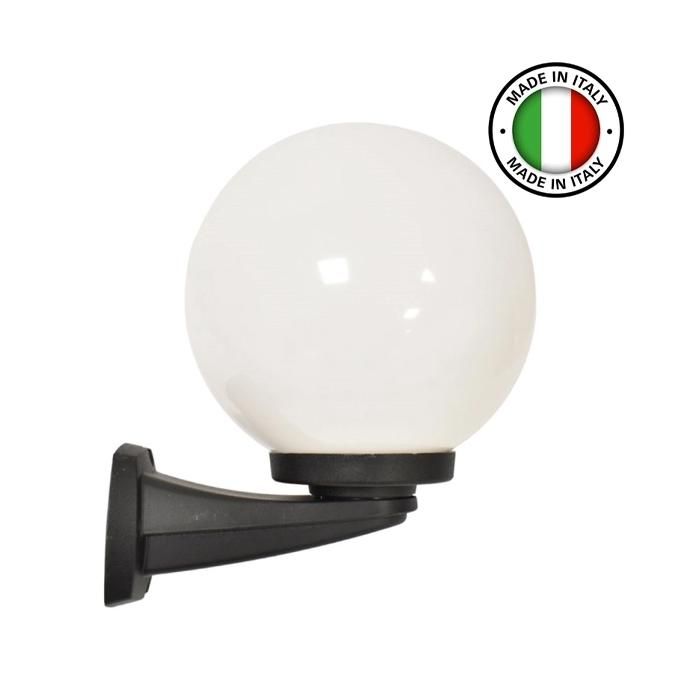 Applique Murale - FUMAGALLI - Nardo/G250 - E27 - Noir - Opaque - Extérieur