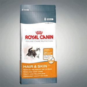 Croquettes pour chats adultes - ROYAL CANIN - Hair & Skin 0.4KG - Nutrition Santé de la peau et du pelage