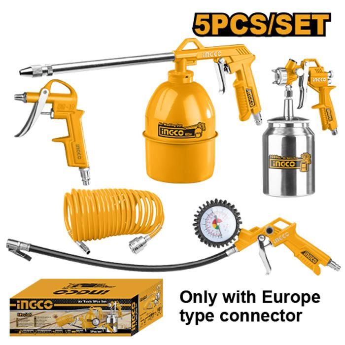 Set pistolets à peinture 5pcs