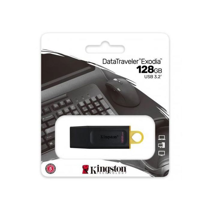 Kingston Clé USB 128GB 3.2 DataTraveler Exodia