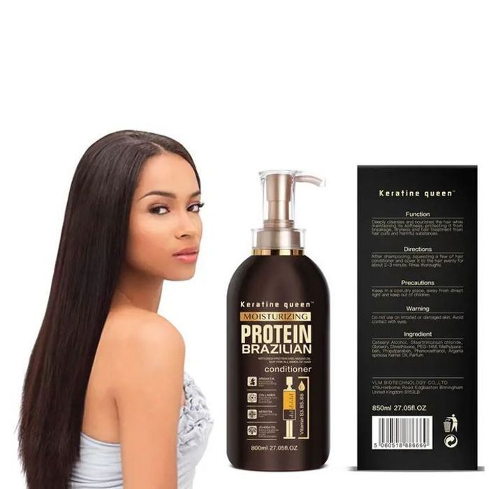 Keratine queen après shampoing à base de kératine & argan sans sulfate