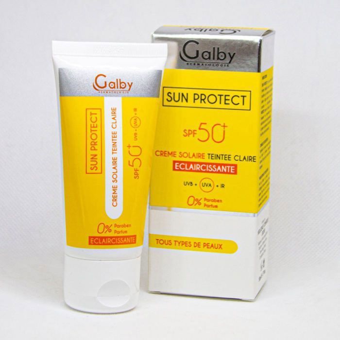 GALBY SUN PROTECT ECLAIRCISSANTE TEINTE TRES CLAIRE SPF50+