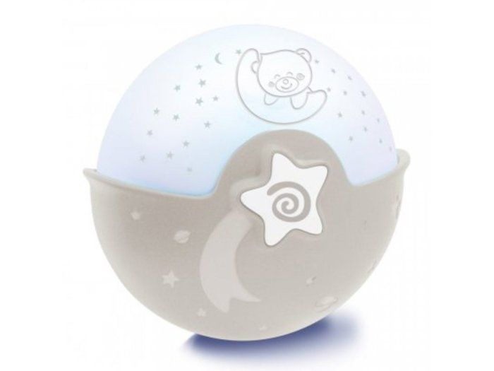Lampe de nuit Infantino avec projecteur Beige