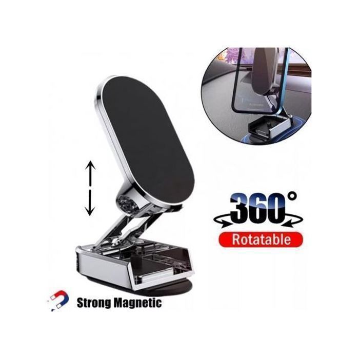 Support de téléphone magnétique pour voiture pliable