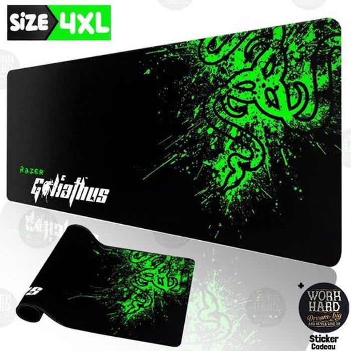 Tapis de souris - Razer - Goliathus - Bords cousus - Précision inégalée - Antidérapant