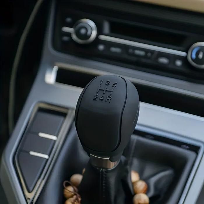 Couvre-Pommeau de Vitesse - GENERIC - Universel - Silicone Souple - Antidérapant - Noir
