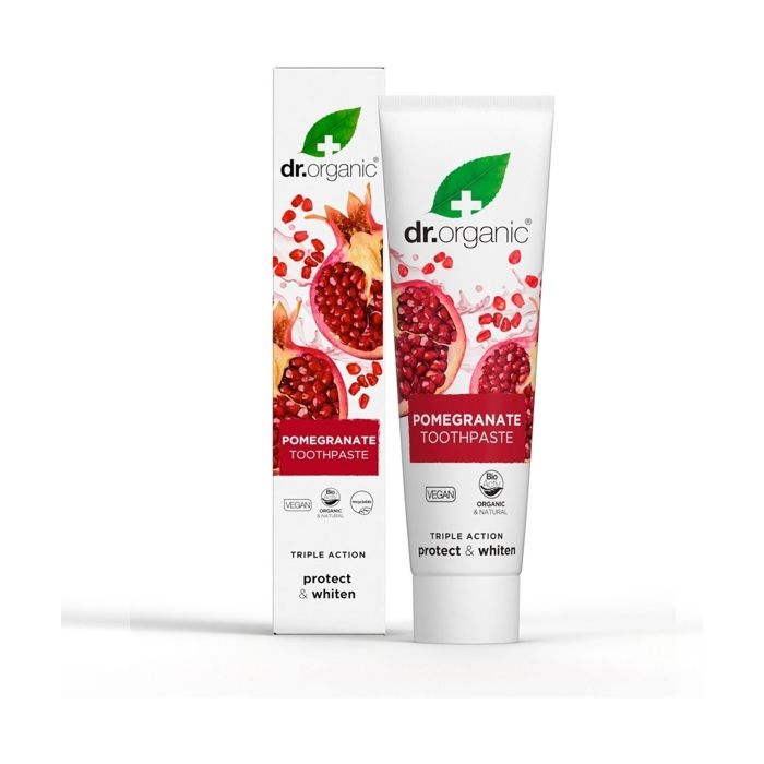 Dr Organic Pomegranate Dentifrice 100ml