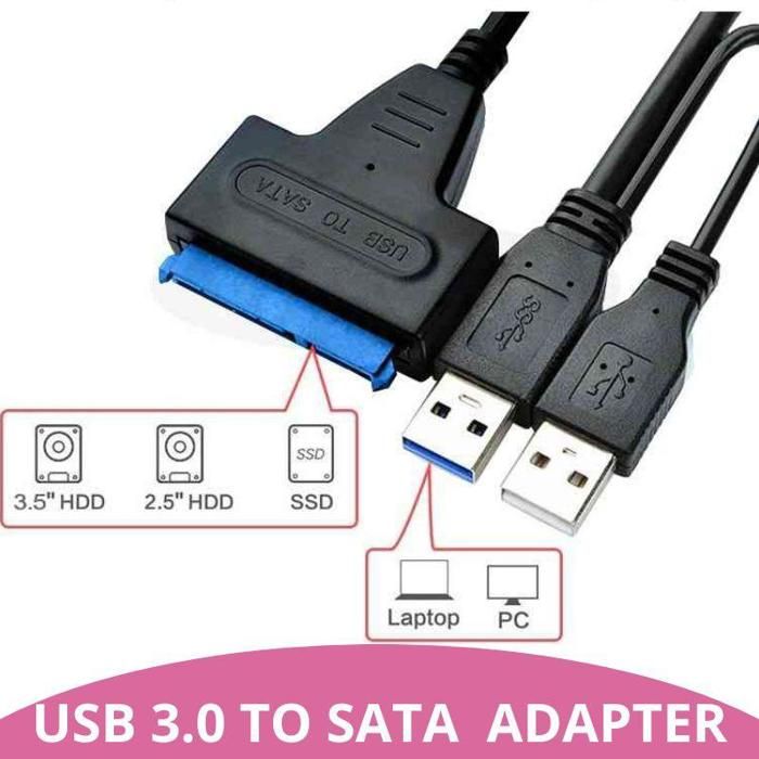 SATA TO USB Hard Drive Cable 2.5 Inches External HDD USB/Hard Drive Adapter USB 3.0